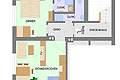 Grundriss - Appartement Engadin - für 1-4 Personen - 40 m²